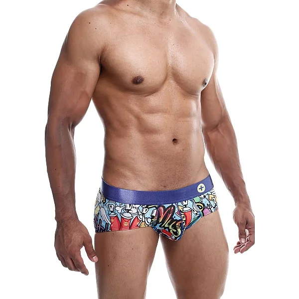 MaleBasics Hipster Brief - Meerkleurig van het merk Malebasics - Heren Lingerie - online kopen bij Masculum.nl. De discrete online seks-toys en erotisch heren ondergoed winkel voor gay & hetero mannen.