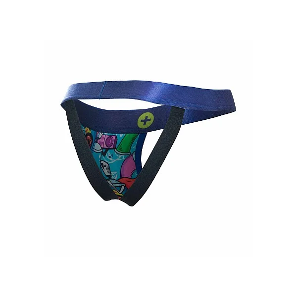 MaleBasics Hipster Jockstrap - Meerkleurig van het merk Malebasics - Heren Lingerie - online bestellen bij Masculum.nl. De discrete online seks-toys en erotisch heren ondergoed winkel voor gay & hetero mannen.