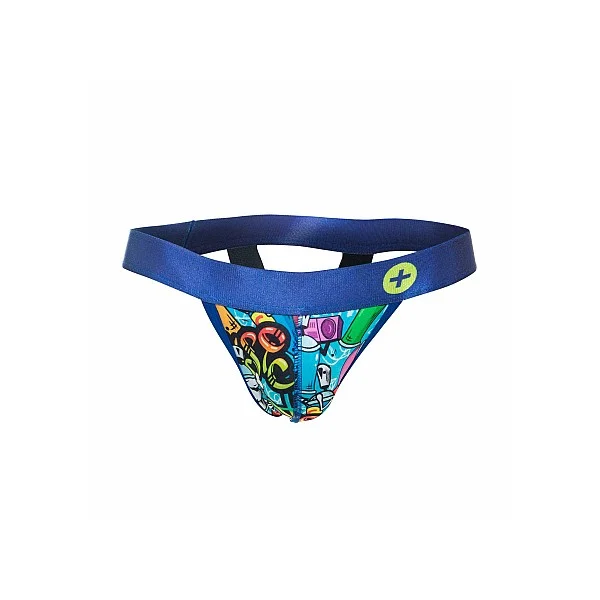 MaleBasics Hipster Jockstrap - Meerkleurig van het merk Malebasics - Heren Lingerie - online bestellen bij Masculum.nl. De discrete online seks-toys en erotisch heren ondergoed winkel voor gay & hetero mannen.