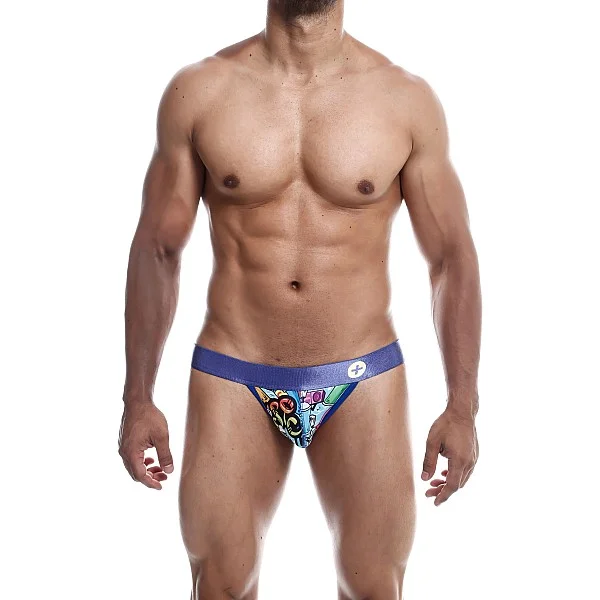 MaleBasics Hipster Jockstrap - Meerkleurig van het merk Malebasics - Heren Lingerie - online bestellen bij Masculum.nl. De discrete online seks-toys en erotisch heren ondergoed winkel voor gay & hetero mannen.