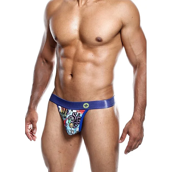 MaleBasics Hipster Thong - Meerkleurig van het merk Malebasics - Heren Lingerie - online bestellen bij Masculum.nl. De discrete online seks-toys en erotisch heren ondergoed winkel voor gay & hetero mannen.