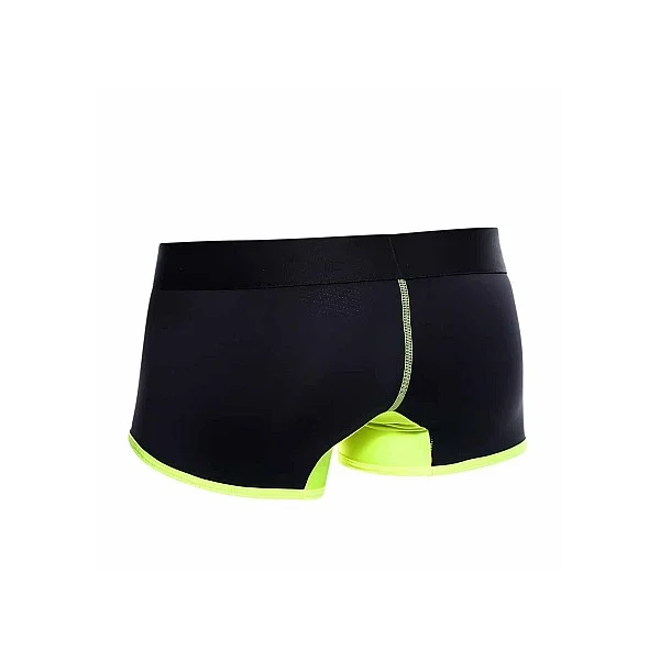 MaleBasics Neon Trunk - Geel van het merk Malebasics - Heren Lingerie - online bestellen bij Masculum.nl. De discrete online seks-toys en erotisch heren ondergoed winkel voor gay & hetero mannen.
