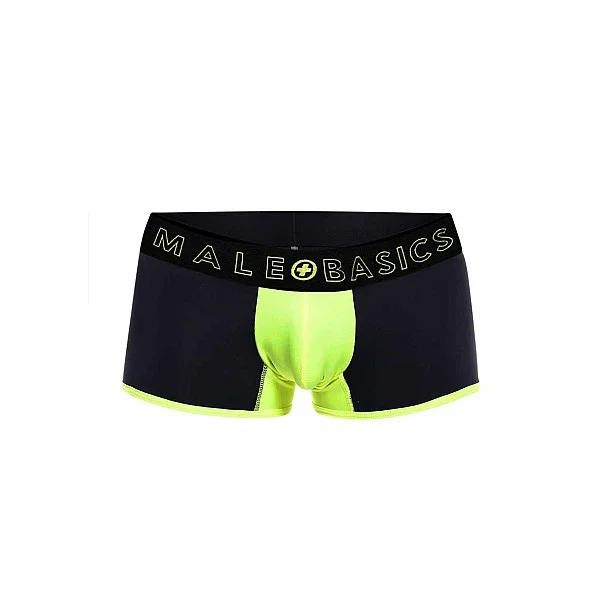 MaleBasics Neon Trunk - Geel van het merk Malebasics - Heren Lingerie - online bestellen bij Masculum.nl. De discrete online seks-toys en erotisch heren ondergoed winkel voor gay & hetero mannen.