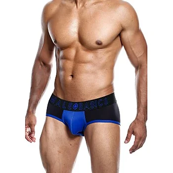 MaleBasics Neon Brief - Blauw