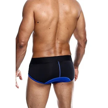 MaleBasics Neon Brief - Blauw