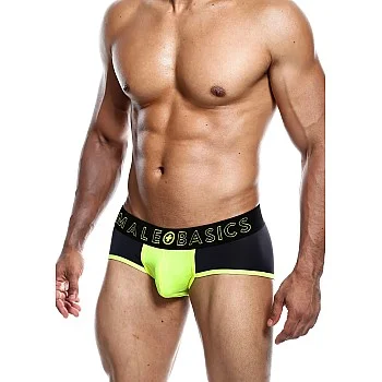 MaleBasics Neon Brief - Geel