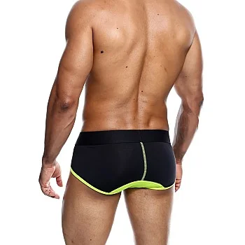 MaleBasics Neon Brief - Geel