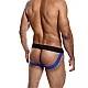 MaleBasics Neon Jock - Blauw van het merk Malebasics - Heren Lingerie - online kopen bij Masculum.nl. De discrete online seks-toys en erotisch heren ondergoed winkel voor gay & hetero mannen.