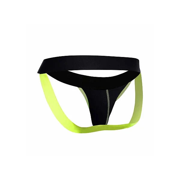 MaleBasics Neon Jock - Geel van het merk Malebasics - Heren Lingerie - online bestellen bij Masculum.nl. De discrete online seks-toys en erotisch heren ondergoed winkel voor gay & hetero mannen.