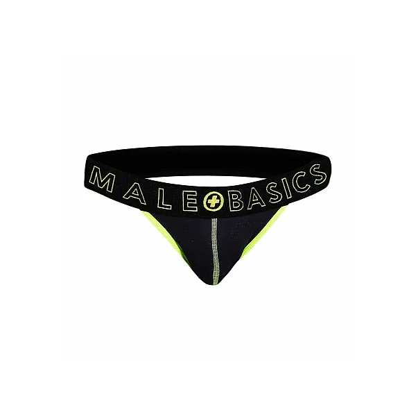 MaleBasics Neon Jock - Geel van het merk Malebasics - Heren Lingerie - online bestellen bij Masculum.nl. De discrete online seks-toys en erotisch heren ondergoed winkel voor gay & hetero mannen.