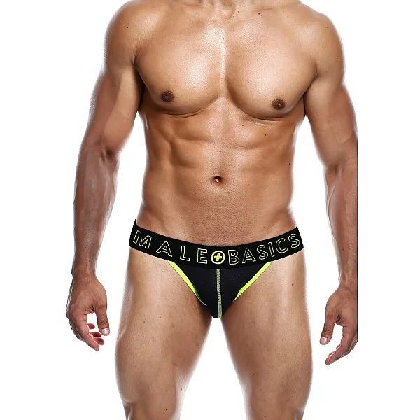 MaleBasics Neon Jock - Geel van het merk Malebasics - Heren Lingerie - online bestellen bij Masculum.nl. De discrete online seks-toys en erotisch heren ondergoed winkel voor gay & hetero mannen.