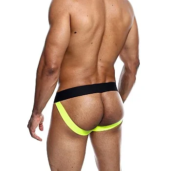 MaleBasics Neon Jock - Geel