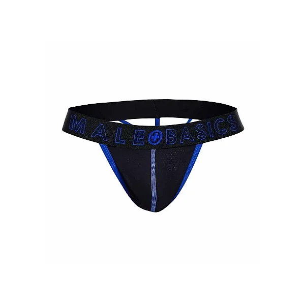 MaleBasics Neon Thong - Blauw van het merk Malebasics - Heren Lingerie - online bestellen bij Masculum.nl. De discrete online seks-toys en erotisch heren ondergoed winkel voor gay & hetero mannen.