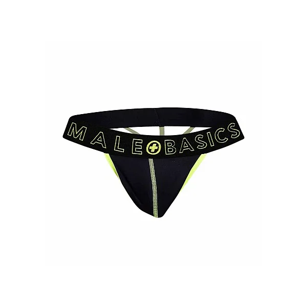 MaleBasics Neon Thong - Geel van het merk Malebasics - Heren Lingerie - online kopen bij Masculum.nl. De discrete online seks-toys en erotisch heren ondergoed winkel voor gay & hetero mannen.