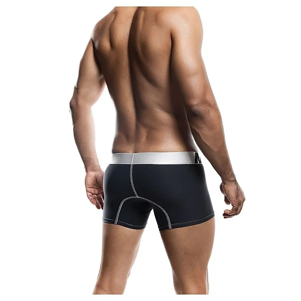 MaleBasics Microfiber Boxer - Zwart van het merk Malebasics - Heren Lingerie - online bestellen bij Masculum.nl. De discrete online seks-toys en erotisch heren ondergoed winkel voor gay & hetero mannen.