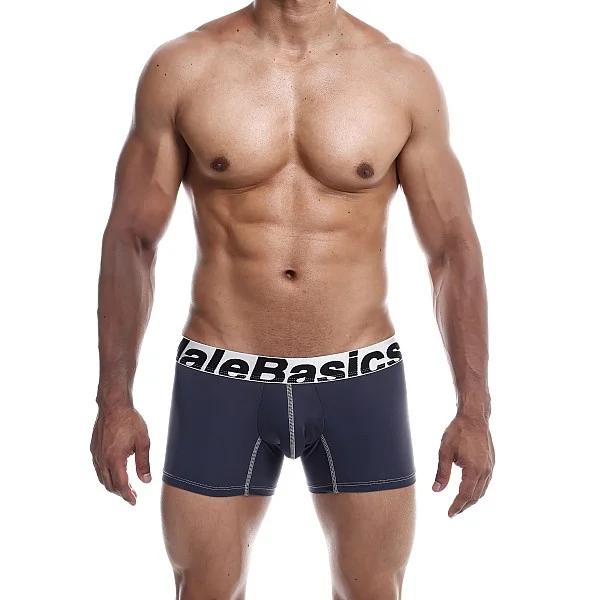 MaleBasics Microfiber Boxer - Grijs van het merk Malebasics - Heren Lingerie - online bestellen bij Masculum.nl. De discrete online seks-toys en erotisch heren ondergoed winkel voor gay & hetero mannen.
