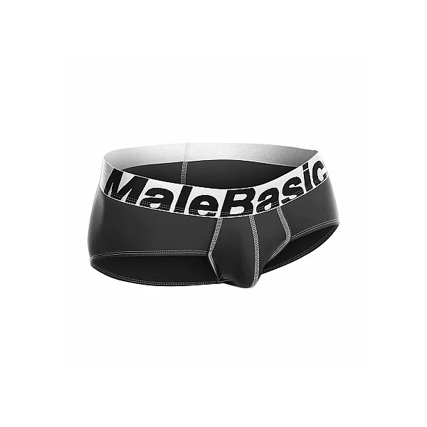 MaleBasics Microfiber Brief - Zwart van het merk Malebasics - Heren Lingerie - online kopen bij Masculum.nl. De discrete online seks-toys en erotisch heren ondergoed winkel voor gay & hetero mannen.