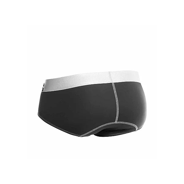 MaleBasics Microfiber Brief - Zwart van het merk Malebasics - Heren Lingerie - online kopen bij Masculum.nl. De discrete online seks-toys en erotisch heren ondergoed winkel voor gay & hetero mannen.
