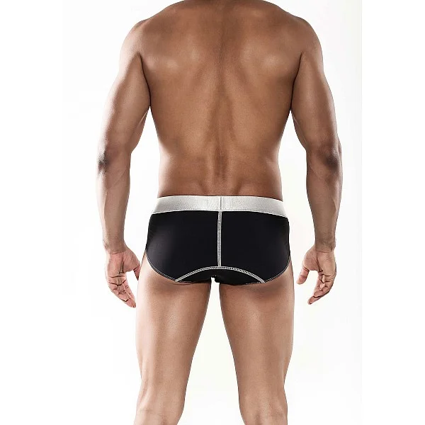 MaleBasics Microfiber Brief - Zwart van het merk Malebasics - Heren Lingerie - online kopen bij Masculum.nl. De discrete online seks-toys en erotisch heren ondergoed winkel voor gay & hetero mannen.