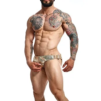 DNGEON Mirror Cockring Jockstrap - Goud