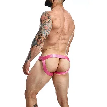 DNGEON Mirror Cockring Jockstrap - Roze