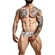 DNGEON Mirror Cockring Jockstrap - Zilver van het merk DNGEON - Jockstraps - online kopen bij Masculum.nl. De discrete online seks-toys en erotisch heren ondergoed winkel voor gay & hetero mannen.