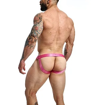 DNGEON Snap Jockstrap Mirror - Roze