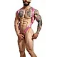DNGEON Crossback Harness - Roze van het merk DNGEON - Harnassen - online bestellen bij Masculum.nl. De discrete online seks-toys en erotisch heren ondergoed winkel voor gay & hetero mannen.