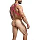 DNGEON Crossback Harness - Roze van het merk DNGEON - Harnassen - online bestellen bij Masculum.nl. De discrete online seks-toys en erotisch heren ondergoed winkel voor gay & hetero mannen.