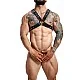 DNGEON Classic Cross Harness - Zwart van het merk DNGEON - Harnassen - online bestellen bij Masculum.nl. De discrete online seks-toys en erotisch heren ondergoed winkel voor gay & hetero mannen.