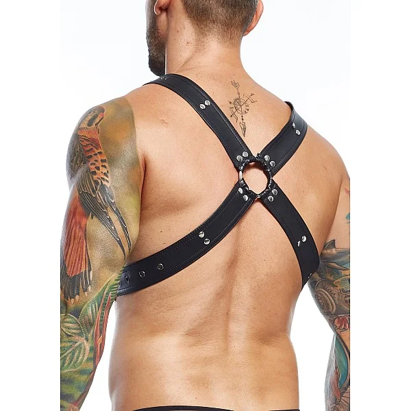 DNGEON Harness Belts Cross - Zwart van het merk DNGEON - Harnassen - online bestellen bij Masculum.nl. De discrete online seks-toys en erotisch heren ondergoed winkel voor gay & hetero mannen.