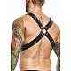 DNGEON Harness Belts Cross - Zwart van het merk DNGEON - Harnassen - online bestellen bij Masculum.nl. De discrete online seks-toys en erotisch heren ondergoed winkel voor gay & hetero mannen.