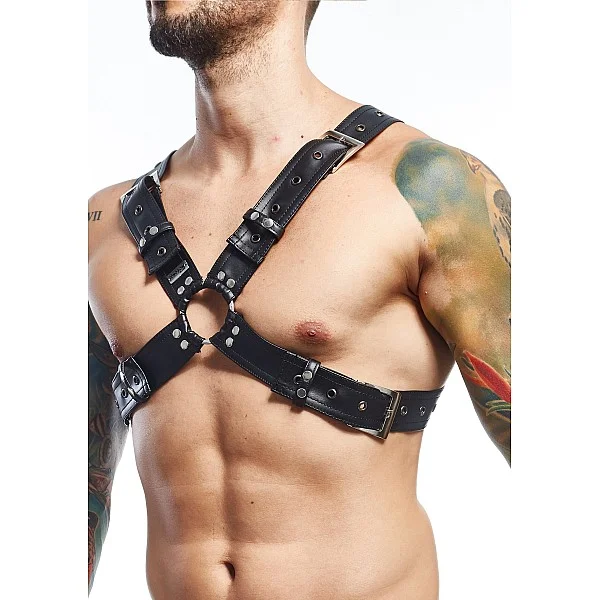 DNGEON Harness Belts Cross - Zwart van het merk DNGEON - Harnassen - online bestellen bij Masculum.nl. De discrete online seks-toys en erotisch heren ondergoed winkel voor gay & hetero mannen.
