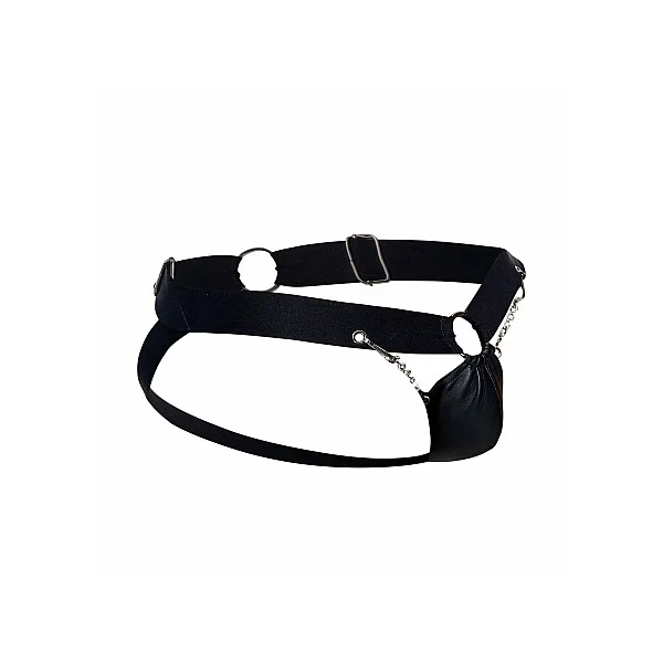 DNGEON Chain Jockstrap - Zwart van het merk DNGEON - Jockstraps - online kopen bij Masculum.nl. De discrete online seks-toys en erotisch heren ondergoed winkel voor gay & hetero mannen.