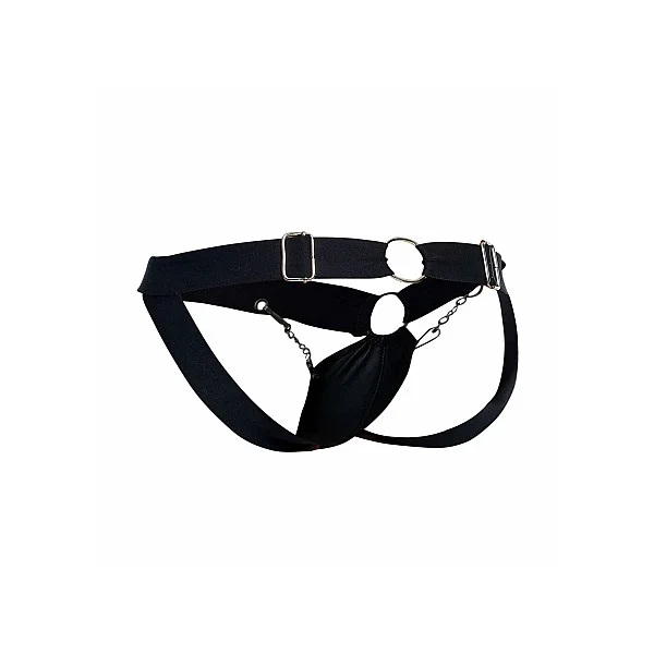 DNGEON Chain Jockstrap - Zwart van het merk DNGEON - Jockstraps - online kopen bij Masculum.nl. De discrete online seks-toys en erotisch heren ondergoed winkel voor gay & hetero mannen.