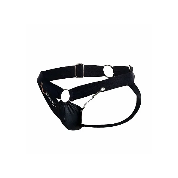 DNGEON Chain Jockstrap - Zwart van het merk DNGEON - Jockstraps - online kopen bij Masculum.nl. De discrete online seks-toys en erotisch heren ondergoed winkel voor gay & hetero mannen.