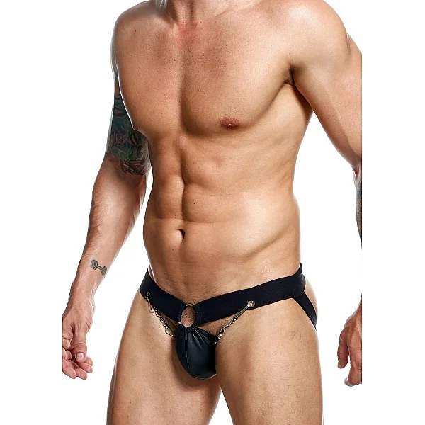 DNGEON Chain Jockstrap - Zwart van het merk DNGEON - Jockstraps - online kopen bij Masculum.nl. De discrete online seks-toys en erotisch heren ondergoed winkel voor gay & hetero mannen.