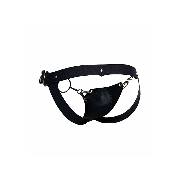 DNGEON Snap Jockstrap - Zwart van het merk DNGEON - Jockstraps - online bestellen bij Masculum.nl. De discrete online seks-toys en erotisch heren ondergoed winkel voor gay & hetero mannen.