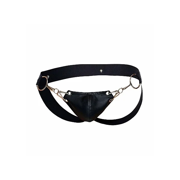 DNGEON Snap Jockstrap - Zwart van het merk DNGEON - Jockstraps - online bestellen bij Masculum.nl. De discrete online seks-toys en erotisch heren ondergoed winkel voor gay & hetero mannen.