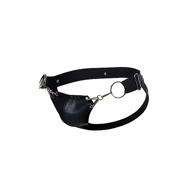 DNGEON Snap Jockstrap - Zwart van het merk DNGEON - Jockstraps - online bestellen bij Masculum.nl. De discrete online seks-toys en erotisch heren ondergoed winkel voor gay & hetero mannen.