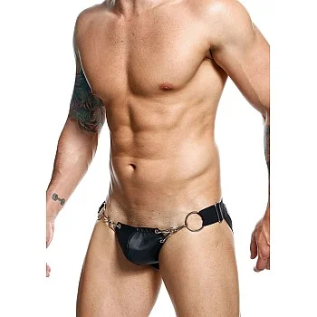 DNGEON Snap Jockstrap - Zwart