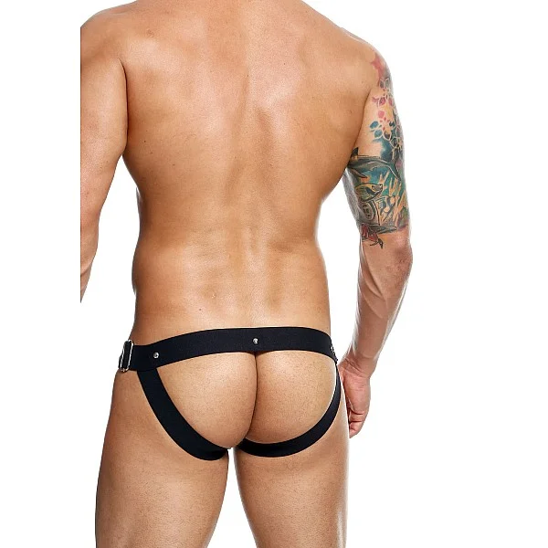 DNGEON Snap Jockstrap - Zwart van het merk DNGEON - Jockstraps - online bestellen bij Masculum.nl. De discrete online seks-toys en erotisch heren ondergoed winkel voor gay & hetero mannen.