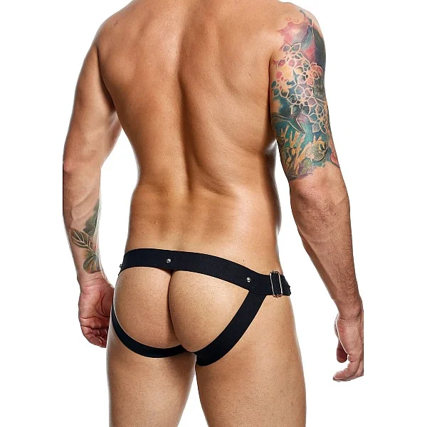 DNGEON Snap Jockstrap - Zwart van het merk DNGEON - Jockstraps - online bestellen bij Masculum.nl. De discrete online seks-toys en erotisch heren ondergoed winkel voor gay & hetero mannen.