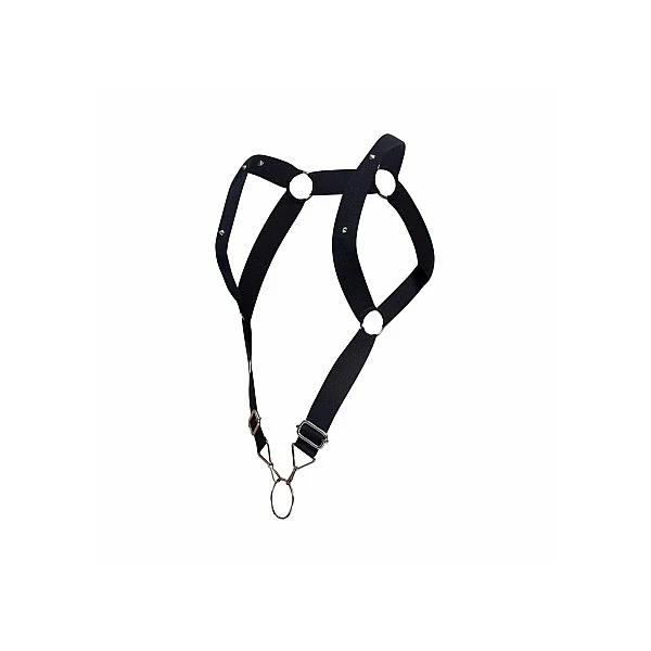DNGEON Straigh Back Harness - Zwart van het merk DNGEON - Bondage Harnas - online kopen bij Masculum.nl. De discrete online seks-toys en erotisch heren ondergoed winkel voor gay & hetero mannen.