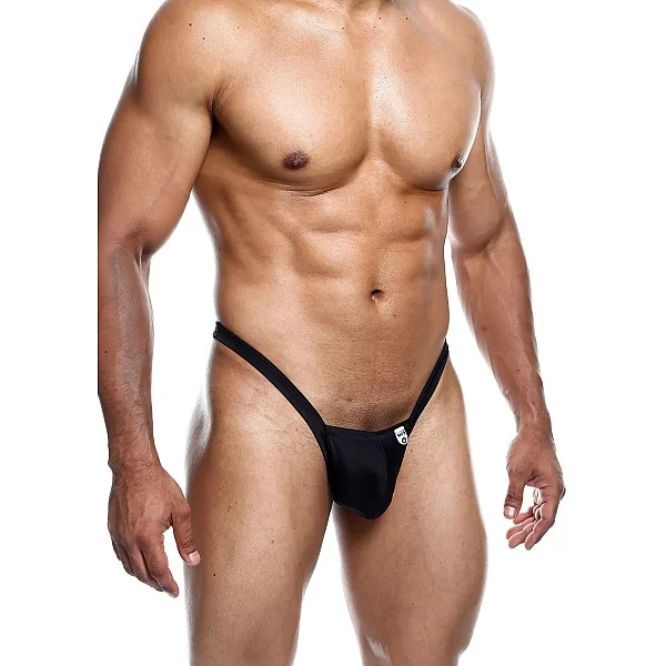 MOB Y Buns Thong - Zwart van het merk MOB Eroticwear - Heren Lingerie - online kopen bij Masculum.nl. De discrete online seks-toys en erotisch heren ondergoed winkel voor gay & hetero mannen.