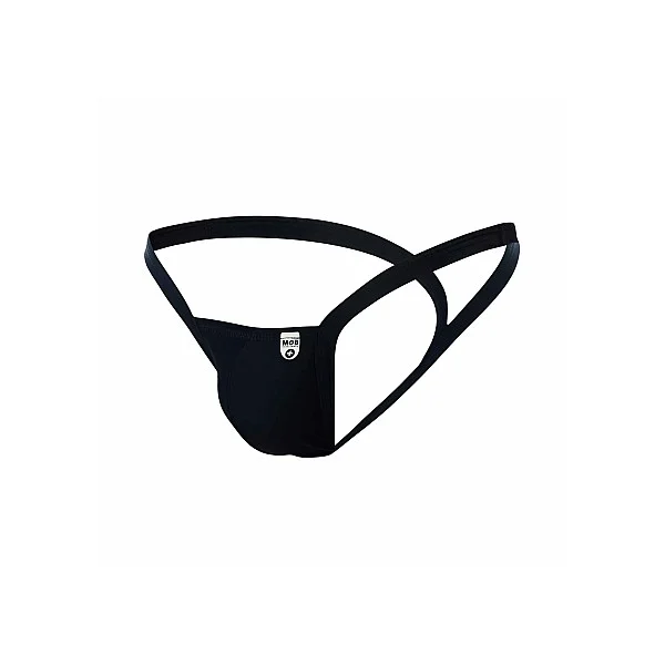 MOB Y Buns Thong - Zwart van het merk MOB Eroticwear - Heren Lingerie - online kopen bij Masculum.nl. De discrete online seks-toys en erotisch heren ondergoed winkel voor gay & hetero mannen.
