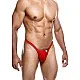 MOB Y Buns Thong - Rood van het merk MOB Eroticwear - Heren Lingerie - online kopen bij Masculum.nl. De discrete online seks-toys en erotisch heren ondergoed winkel voor gay & hetero mannen.
