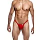 MOB Y Buns Thong - Rood van het merk MOB Eroticwear - Heren Lingerie - online kopen bij Masculum.nl. De discrete online seks-toys en erotisch heren ondergoed winkel voor gay & hetero mannen.