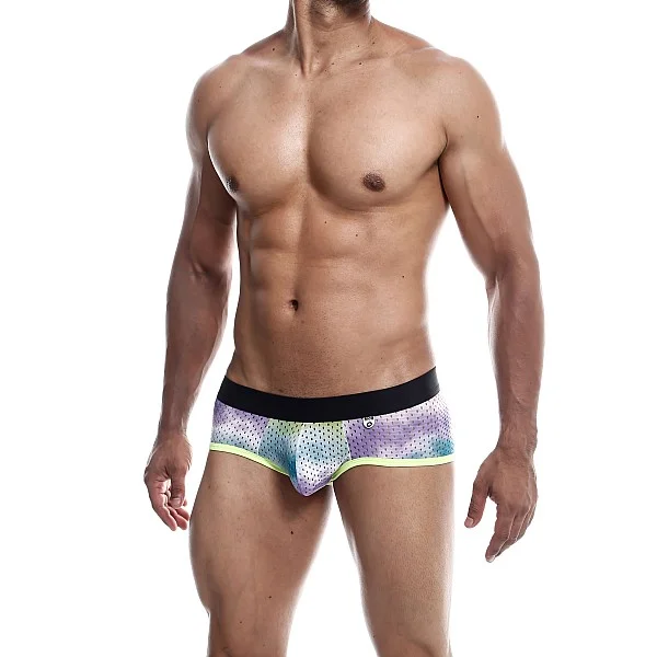 MOB Aero Brief - Groen van het merk MOB Eroticwear - Heren Lingerie - online kopen bij Masculum.nl. De discrete online seks-toys en erotisch heren ondergoed winkel voor gay & hetero mannen.