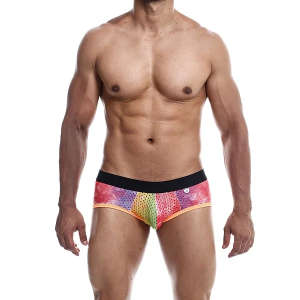 MOB Aero Brief - Oranje van het merk MOB Eroticwear - Heren Lingerie - online kopen bij Masculum.nl. De discrete online seks-toys en erotisch heren ondergoed winkel voor gay & hetero mannen.